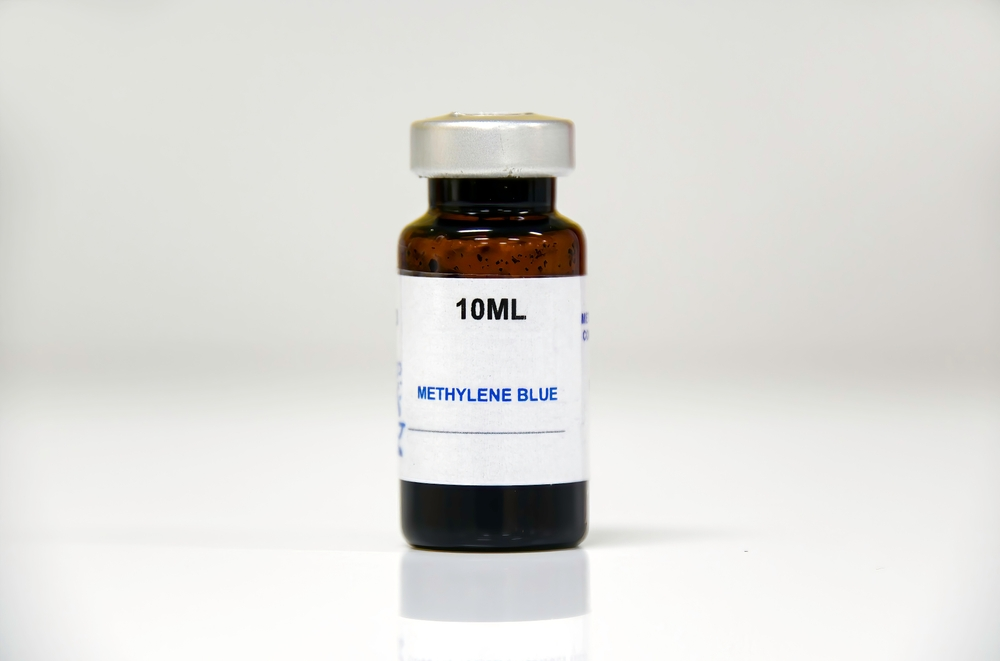 methylene blue in bottle