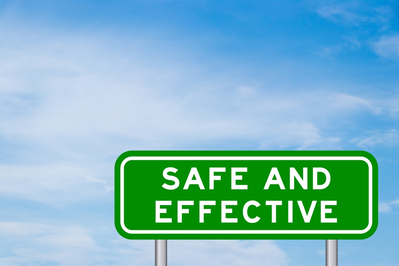 safe and effective sign