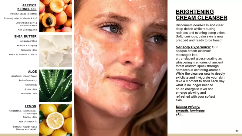 Brightening Cream Cleanser  1.7 oz KPS