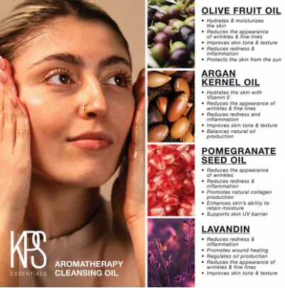 Aromatherapy Cleansing Oil 1.7oz KPS