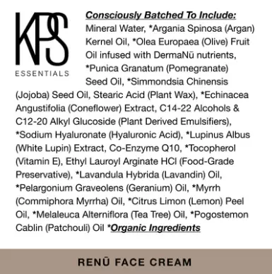 Renū Face Cream 1oz KPS
