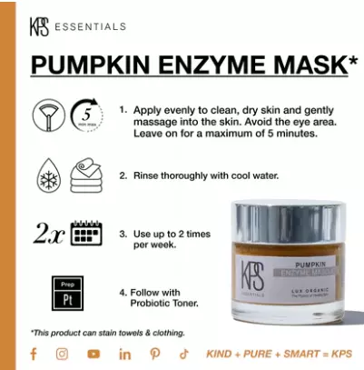 KPS Pumpkin Enzyme Mask 2.3oz