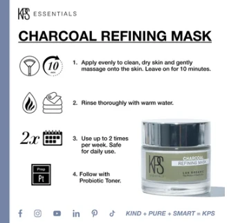 Charcoal Refining Mask KPS Essentials